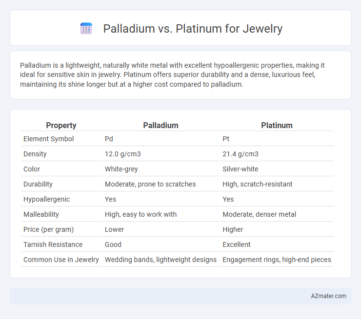 Palladium vs. Platinum for Jewelry - What is The Difference?