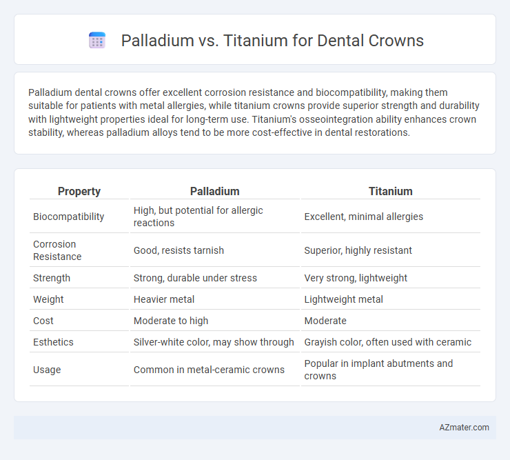 Palladium vs. Titanium for Dental Crowns - What is The Difference?
