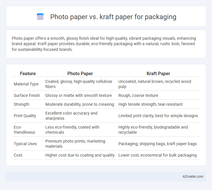 Photo paper vs. kraft paper for packaging - What is The Difference?