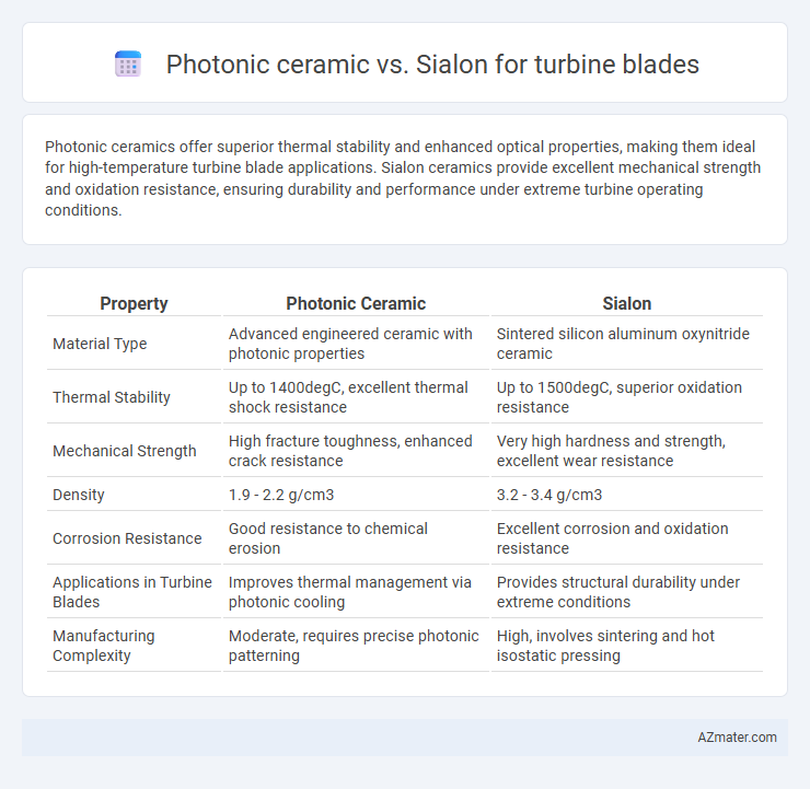 Photonic ceramic vs. Sialon for turbine blades - What is The Difference?