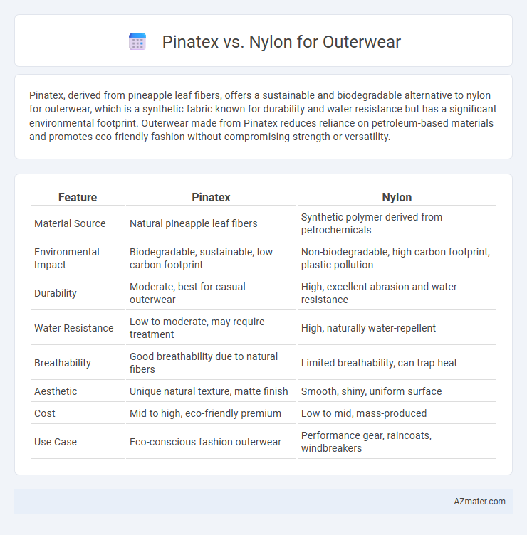 Pinatex vs. Nylon for Outerwear - What is The Difference?