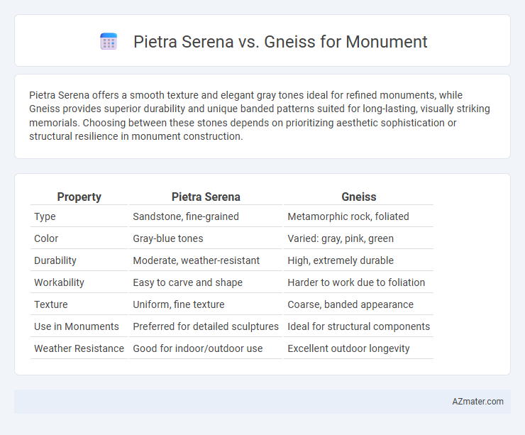 Pietra Serena vs. Gneiss for Monument - What is The Difference?