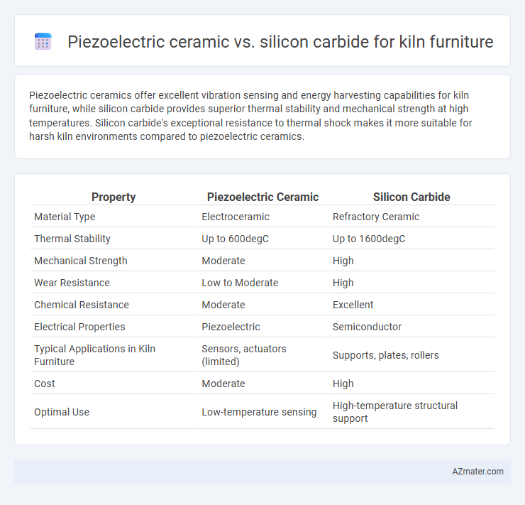 Piezoelectric ceramic vs. silicon carbide for kiln furniture - What is The Difference?