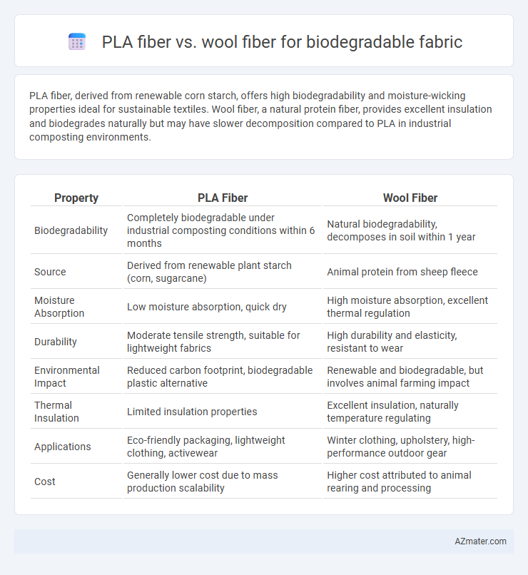 PLA fiber vs. wool fiber for biodegradable fabric - What is The Difference?