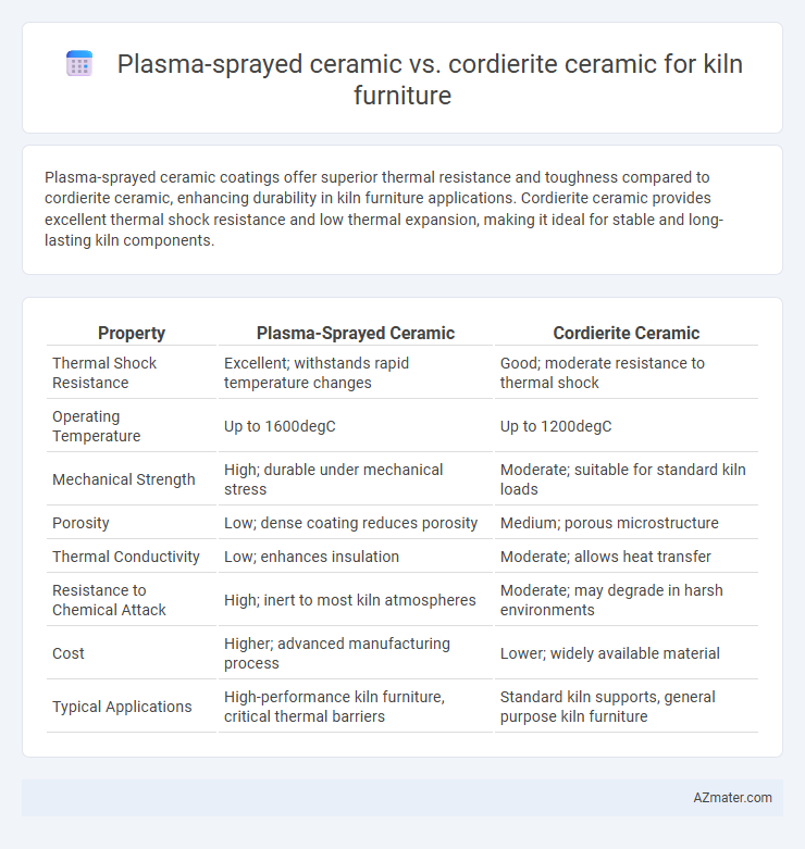 Plasma-sprayed ceramic vs. cordierite ceramic for kiln furniture - What is The Difference?