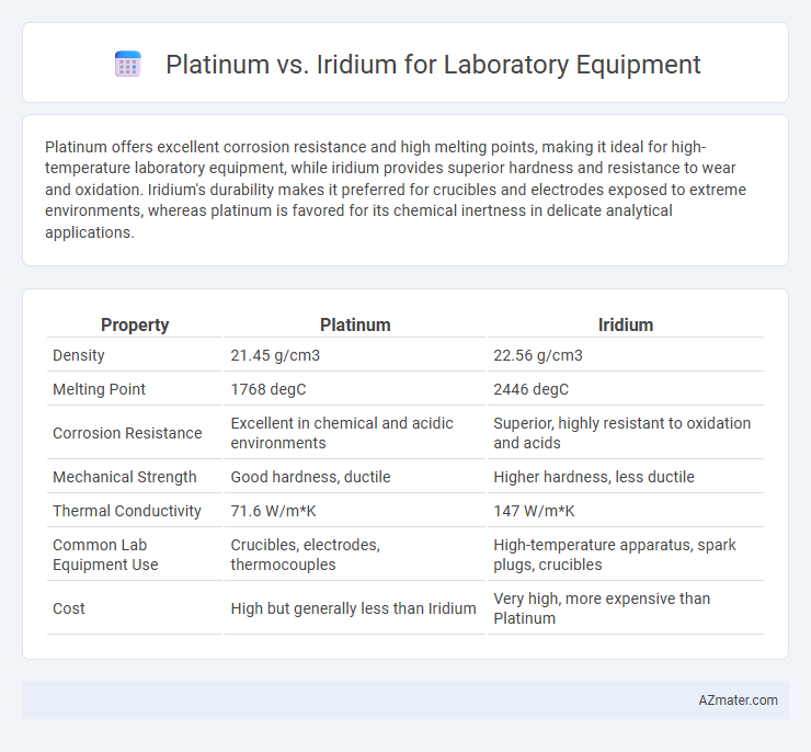 Platinum vs. Iridium for Laboratory Equipment - What is The Difference?