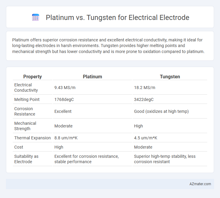 Platinum vs. Tungsten for Electrical Electrode - What is The Difference?