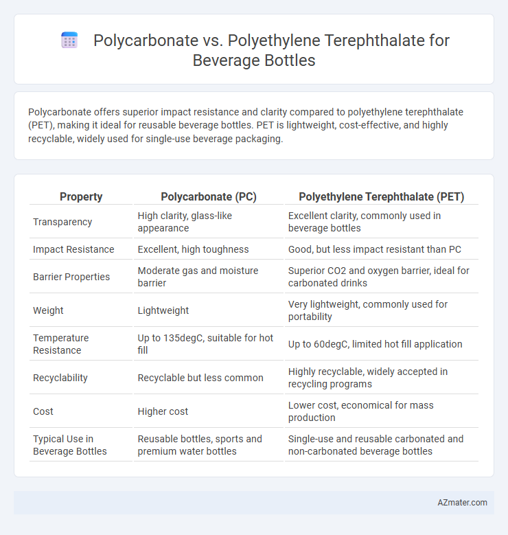 Polycarbonate vs. Polyethylene Terephthalate for Beverage Bottles - What is The Difference?