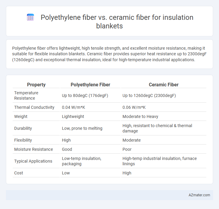 Polyethylene fiber vs. ceramic fiber for insulation blankets - What is The Difference?