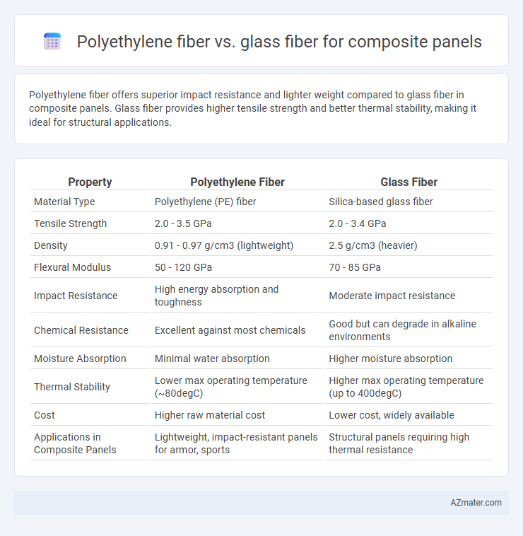Polyethylene fiber vs. glass fiber for composite panels - What is The Difference?