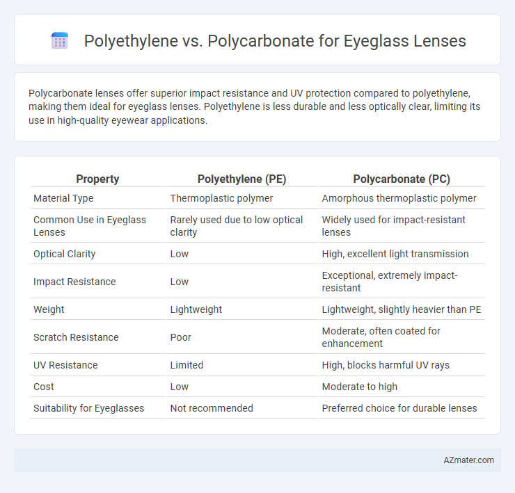 Polyethylene vs. Polycarbonate for Eyeglass Lenses - What is The Difference?