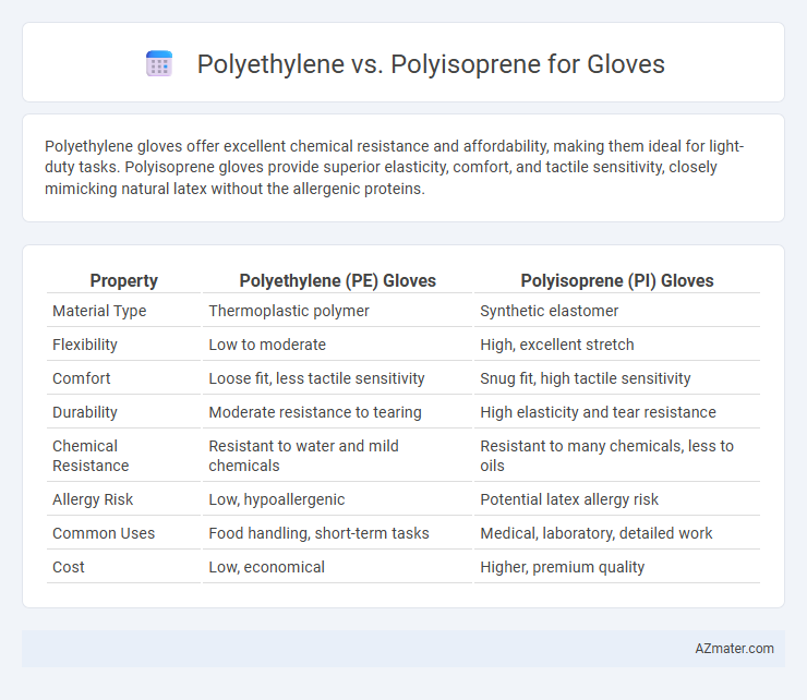 Polyethylene vs. Polyisoprene for Gloves - What is The Difference?