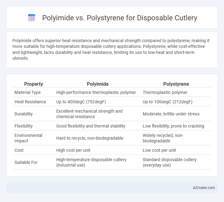 Polyimide vs. Polystyrene for Disposable Cutlery - What is The Difference?