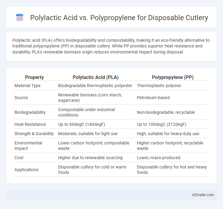 Polylactic Acid vs. Polypropylene for Disposable Cutlery - What is The Difference?