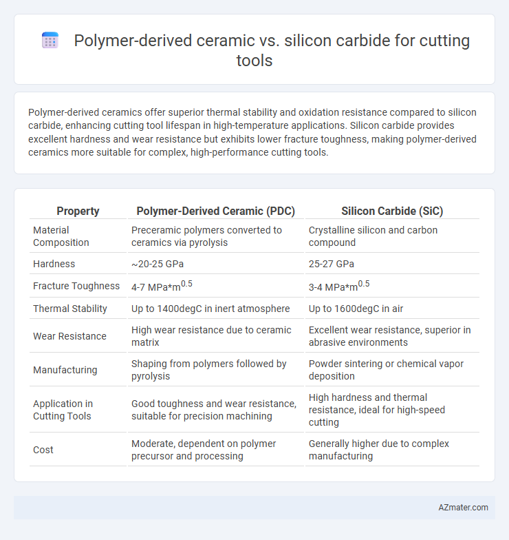 Polymer-derived ceramic vs. silicon carbide for cutting tools - What is The Difference?