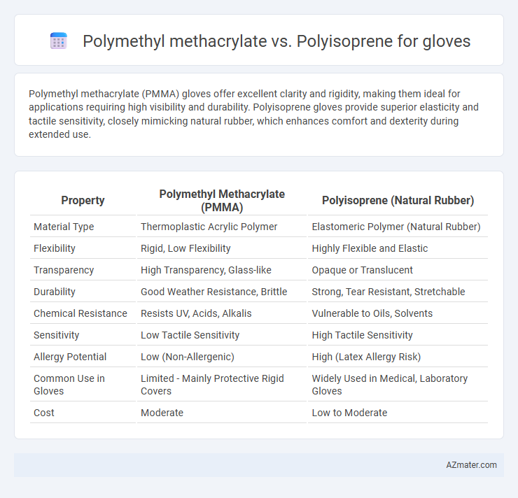 Polymethyl methacrylate vs. Polyisoprene for gloves - What is The Difference?