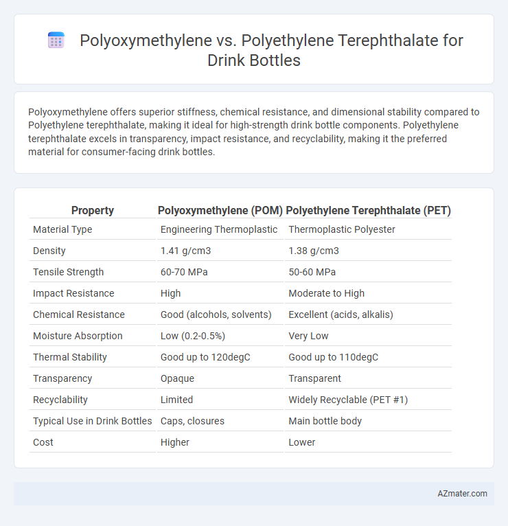 Polyoxymethylene vs. Polyethylene Terephthalate for Drink Bottles - What is The Difference?