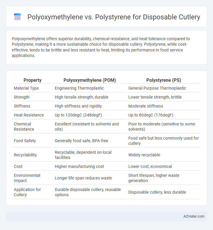 Polyoxymethylene vs. Polystyrene for Disposable Cutlery - What is The Difference?