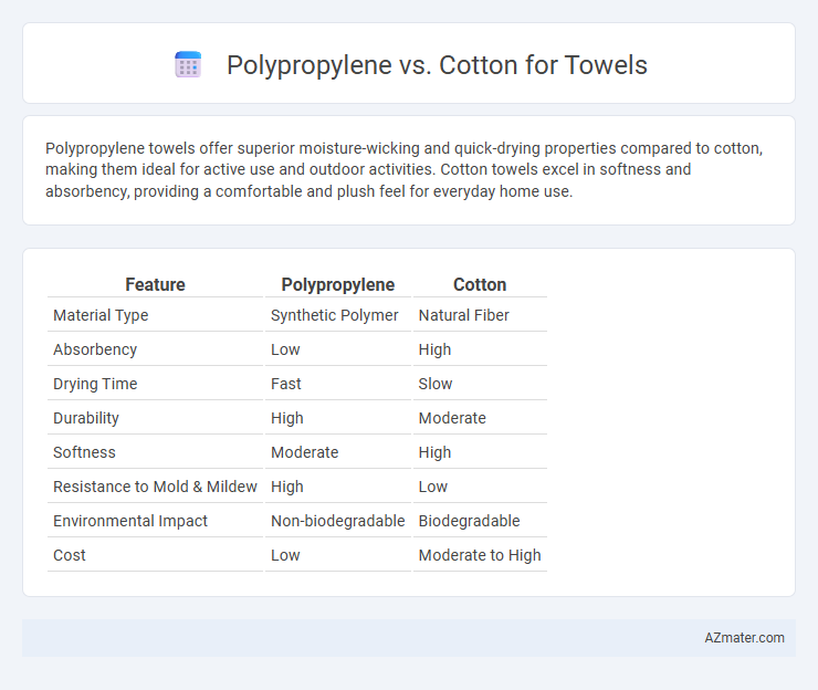 Polypropylene vs. Cotton for Towels - What is The Difference?