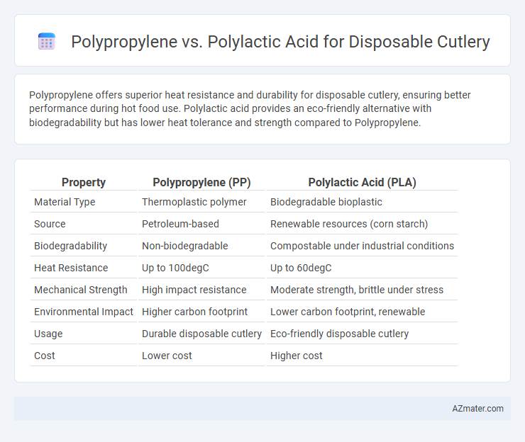 Polypropylene vs. Polylactic Acid for Disposable Cutlery - What is The Difference?