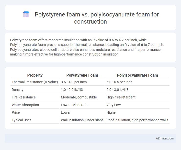 Polystyrene foam vs. polyisocyanurate foam for construction - What is The Difference?
