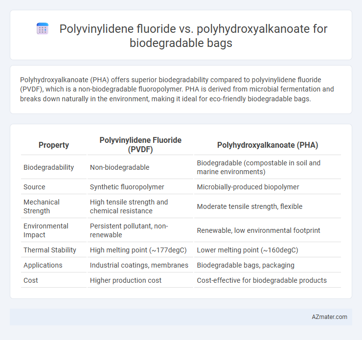 Polyvinylidene fluoride vs. polyhydroxyalkanoate for biodegradable bags - What is The Difference?