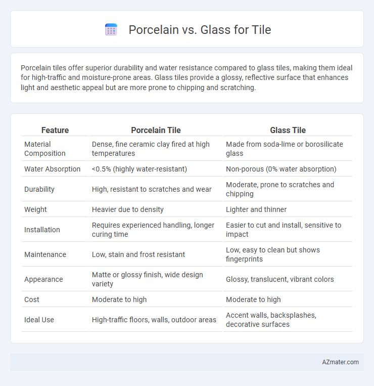 Porcelain vs. Glass for Tile - What is The Difference?