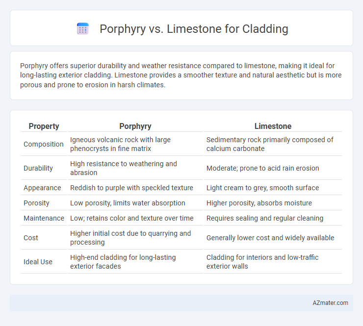 Porphyry vs. Limestone for Cladding - What is The Difference?