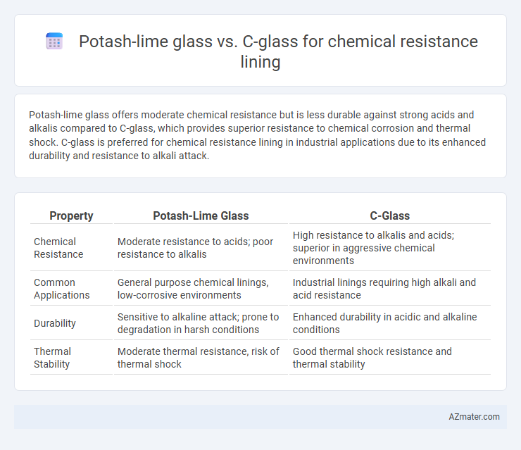 Potash-lime glass vs. C-glass for chemical resistance lining - What is The Difference?
