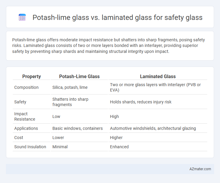 Potash-lime glass vs. laminated glass for safety glass - What is The Difference?