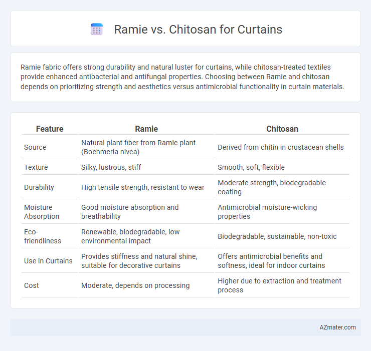 Ramie vs. Chitosan for Curtains - What is The Difference?