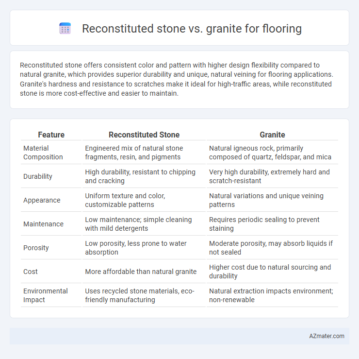 Reconstituted stone vs. granite for flooring - What is The Difference?