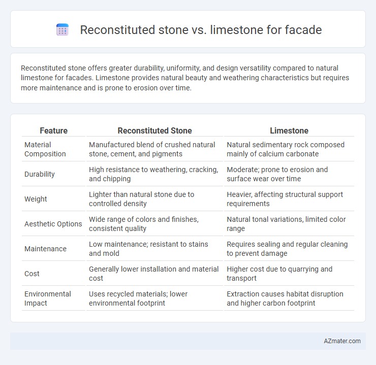 Reconstituted stone vs. limestone for facade - What is The Difference?