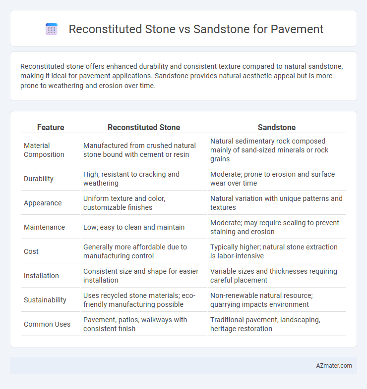 Reconstituted Stone vs Sandstone for Pavement - What is The Difference?