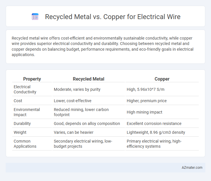 Recycled Metal vs. Copper for Electrical Wire - What is The Difference?
