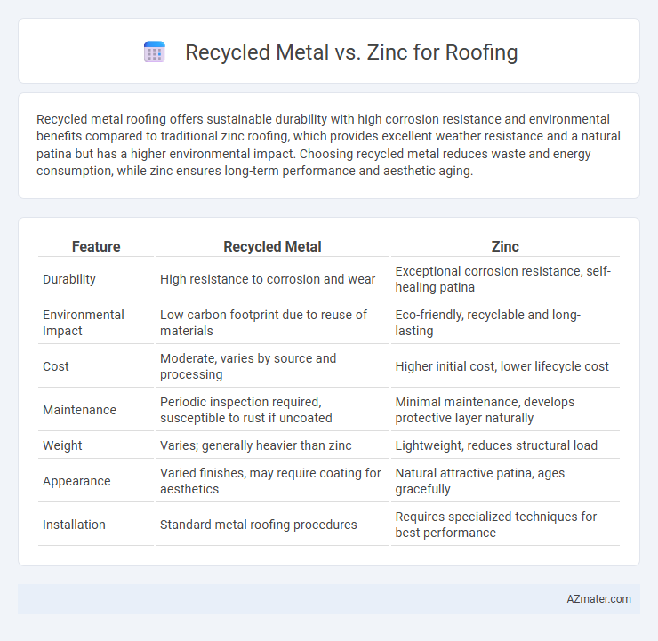 Recycled Metal vs. Zinc for Roofing - What is The Difference?
