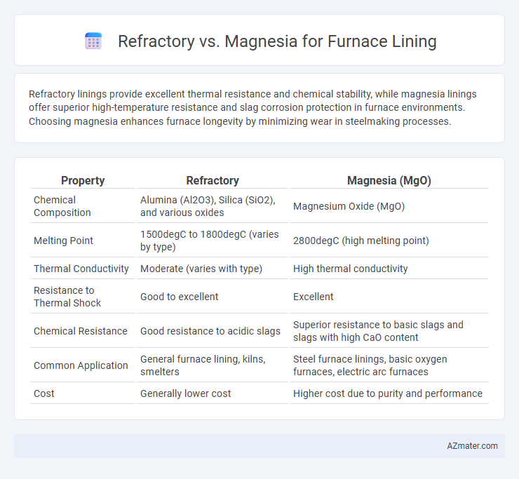 Refractory vs. Magnesia for Furnace Lining - What is The Difference?