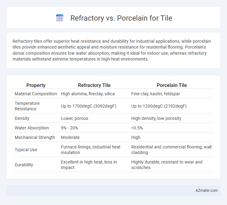 Refractory vs. Porcelain for Tile - What is The Difference?