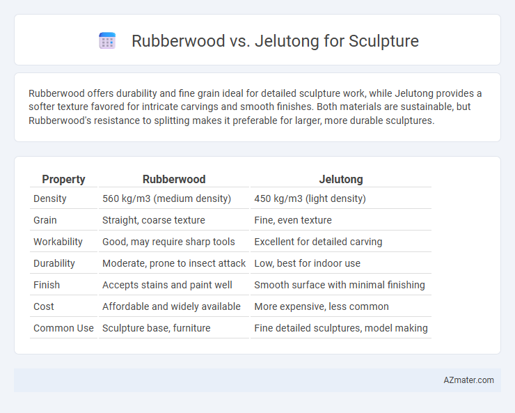 Rubberwood vs. Jelutong for Sculpture - What is The Difference?