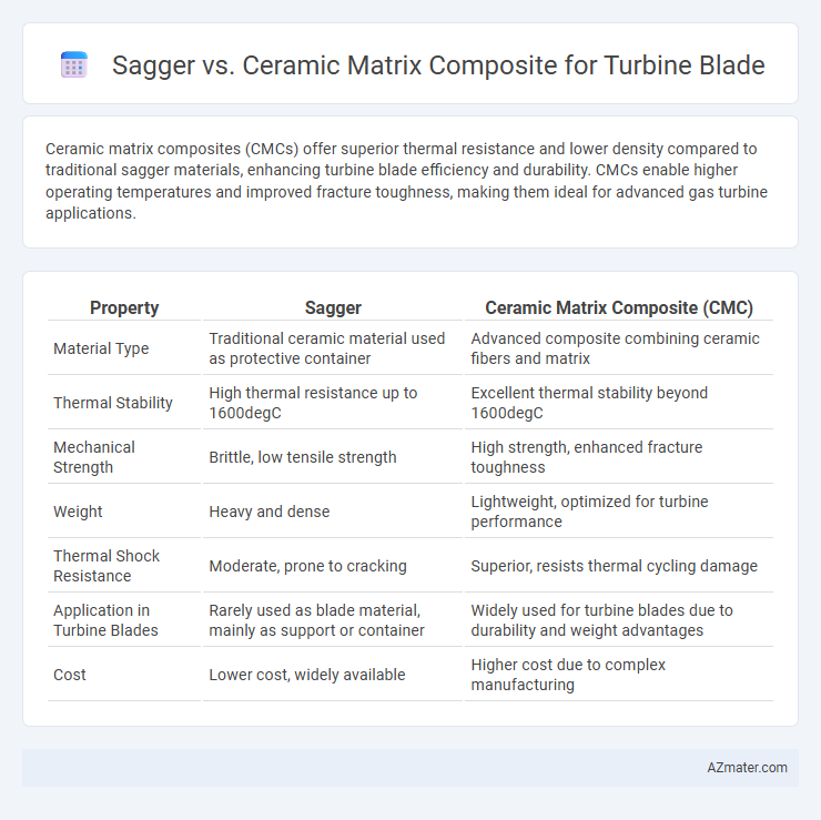 Sagger vs. Ceramic Matrix Composite for Turbine Blade - What is The Difference?