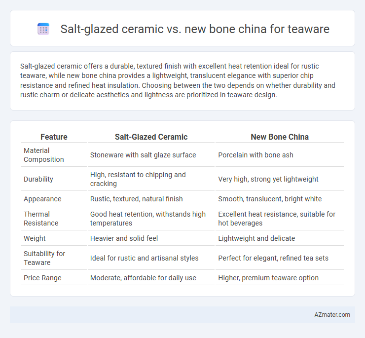 Salt-glazed ceramic vs. new bone china for teaware - What is The Difference?