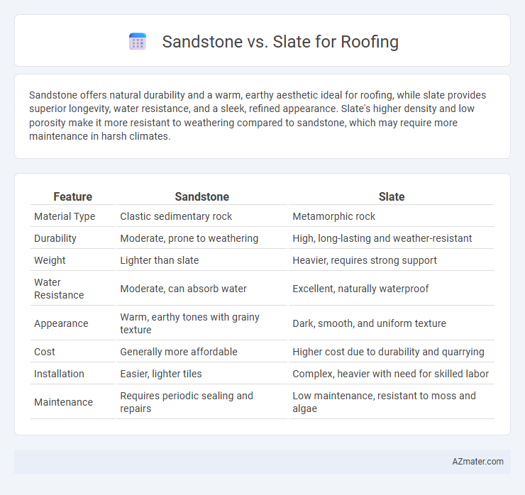 Sandstone vs. Slate for Roofing - What is The Difference?