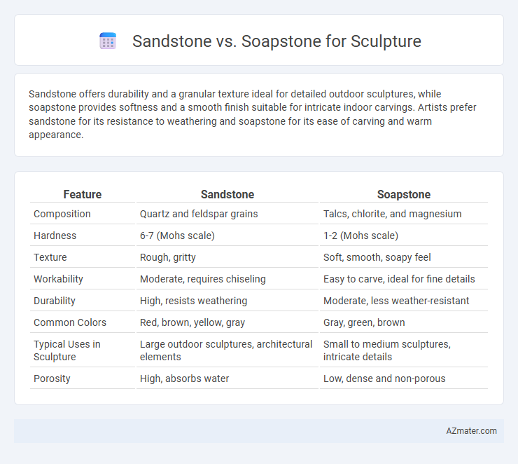 Sandstone vs. Soapstone for Sculpture - What is The Difference?