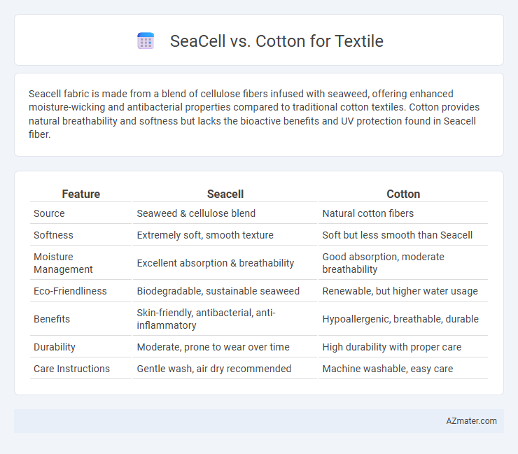SeaCell vs. Cotton for Textile - What is The Difference?