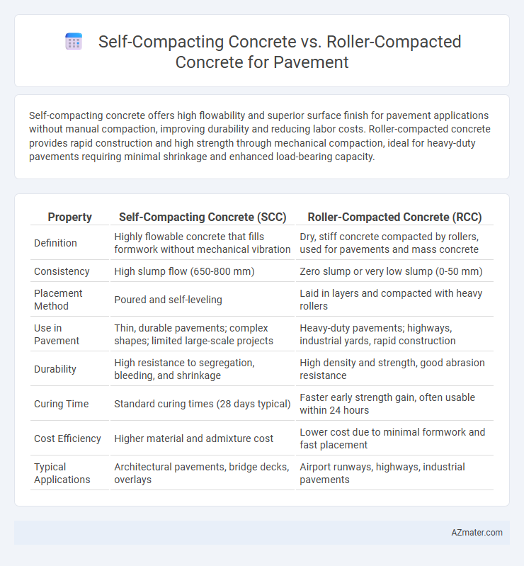 Self-Compacting Concrete vs. Roller-Compacted Concrete for Pavement - What is The Difference?