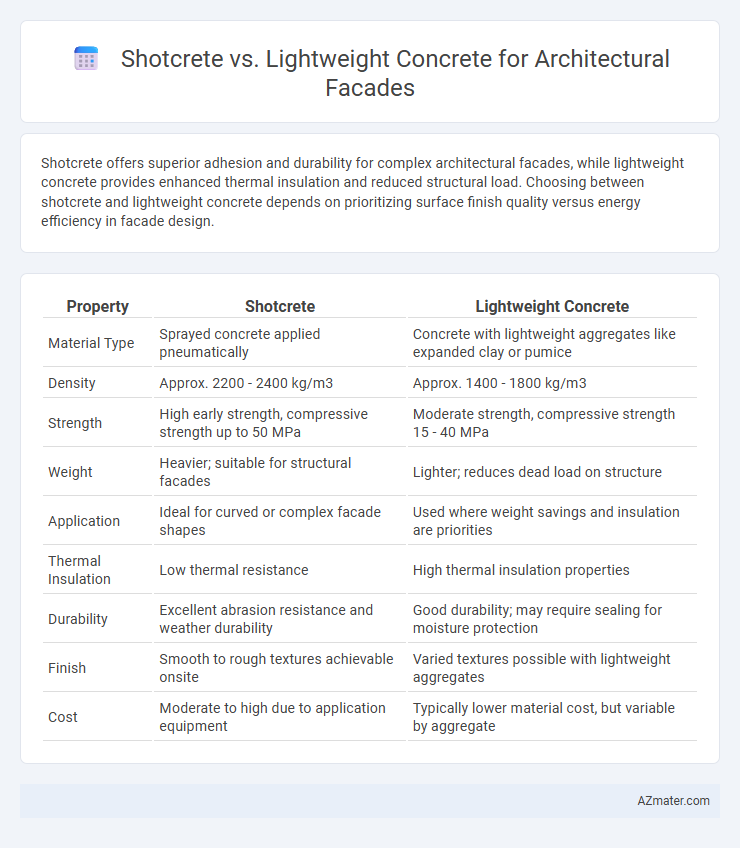 Shotcrete vs. Lightweight Concrete for Architectural Facades - What is The Difference?
