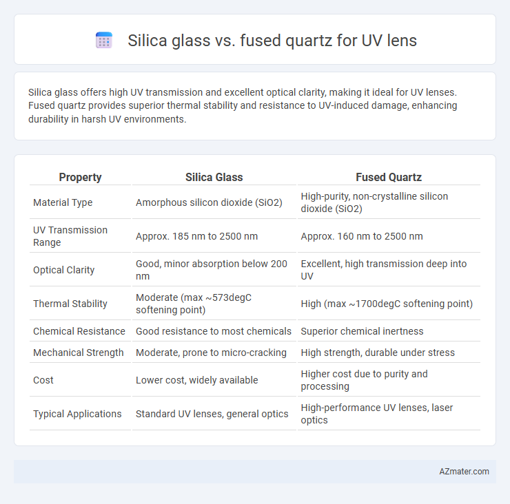 Silica glass vs. fused quartz for UV lens - What is The Difference?