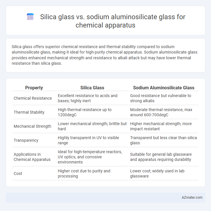Silica glass vs. sodium aluminosilicate glass for chemical apparatus - What is The Difference?