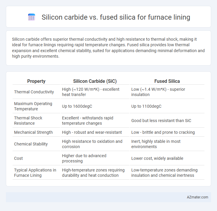 Silicon carbide vs. fused silica for furnace lining - What is The Difference?