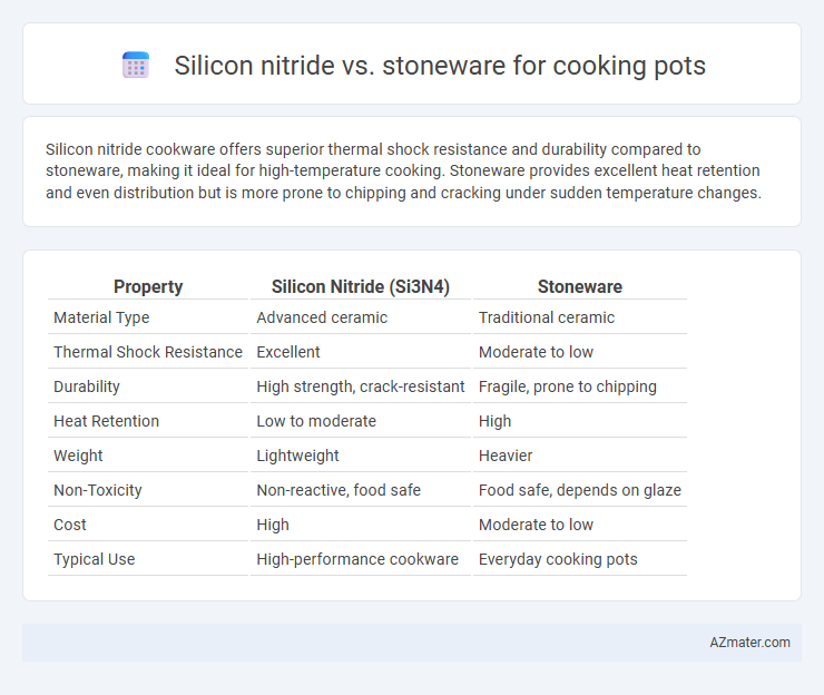 Silicon nitride vs. stoneware for cooking pots - What is The Difference?